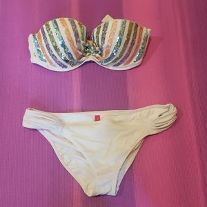 Sequenced bikini bathing suit